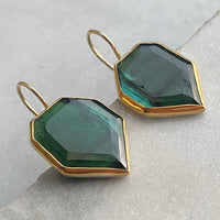 Bicolor Tourmaline Earrings